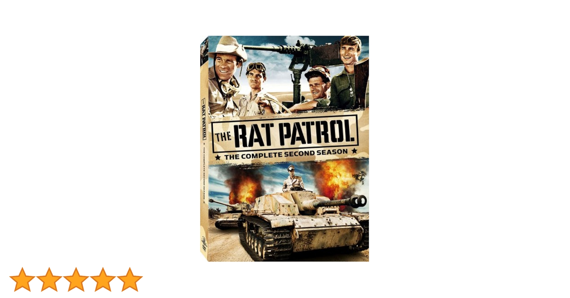 TVドラマ Rat Patrol Complete Second Season DVD Amazon.co.jp: ラット・パトロール シーズン2 ~砂漠鬼部隊